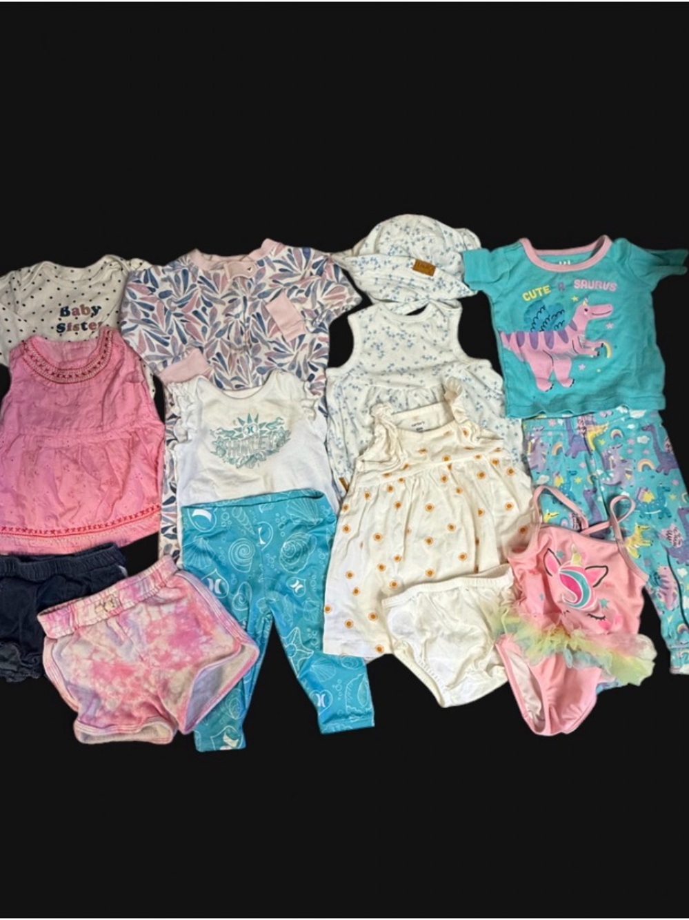 Girls Mixed Clothes Bundle 6-9m